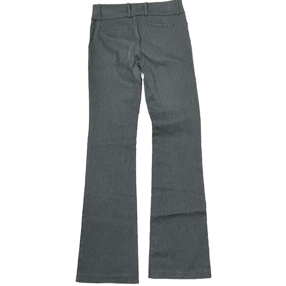 Have Pants LOT 2 Bootcut Mid Rise Dress Slacks Stretch Gray Medium 8 10 Business - Picture 3 of 6